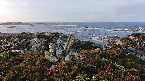 West from a small cairn south of Rambua