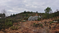 Approaching Nordskogfjellet Sør
