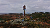 Northwest from Nordskogfjellet Sør