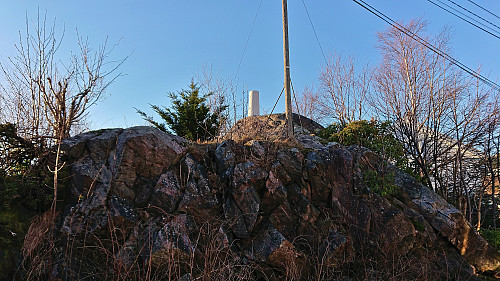 The trig marker at Hegreneset