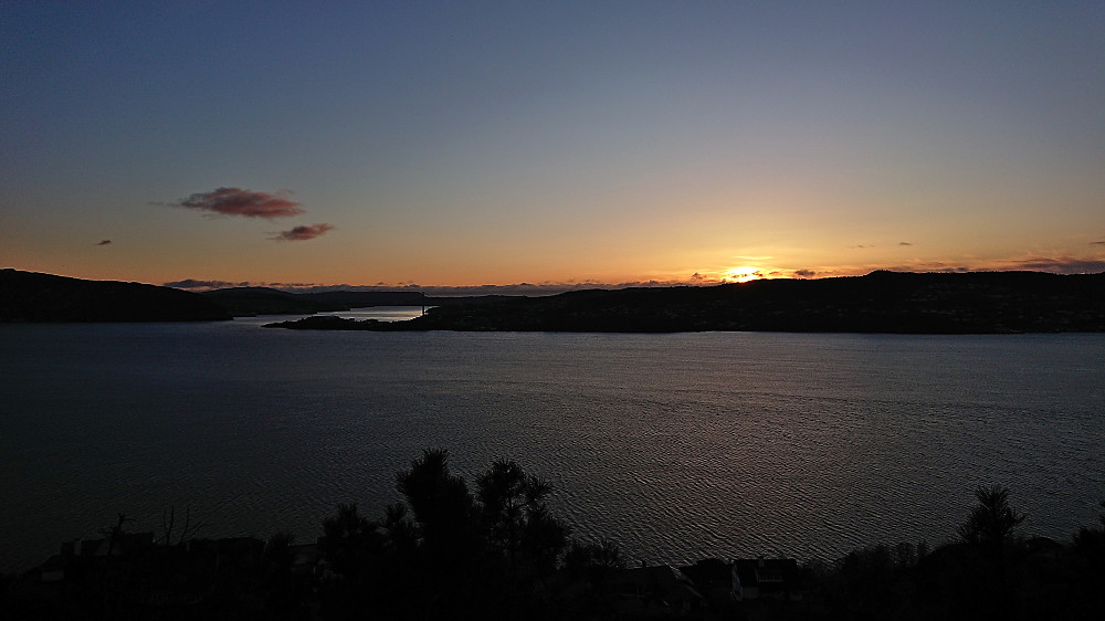 Sunset from Skaten at Hellen festning
