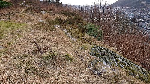 More leftovers from lyskasterbatteriet at Sauråshaugane(?) southeast of the trig marker 