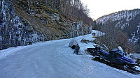The icy start of Stokkselvegen