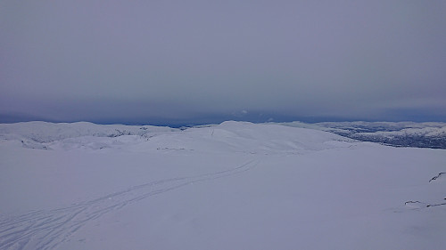 Looking back at Kvitafjellet from Blåsåta