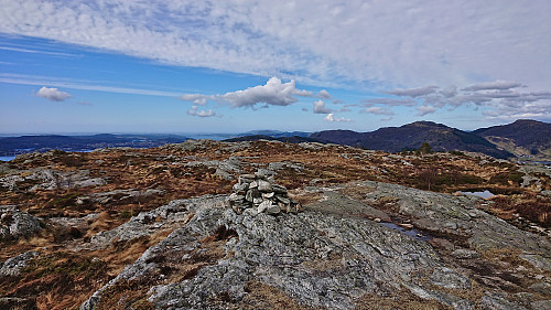 Northwest from the highest point at Nukane