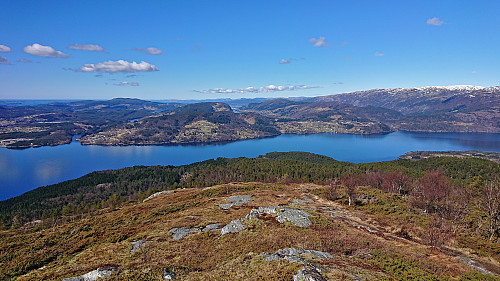 Bjørgafjell and Djupedalseggene from Åsheimveten