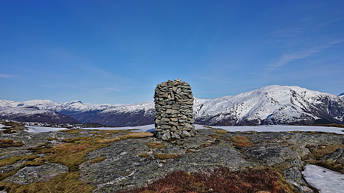 Summit cairn at Gråfjellet