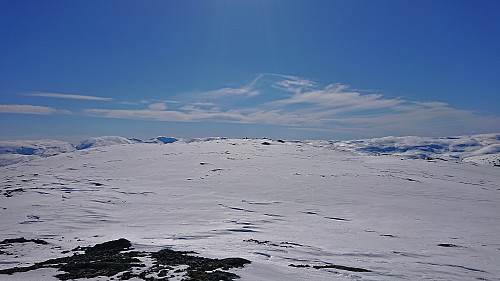 Approaching the highest point at Rjoandeggi