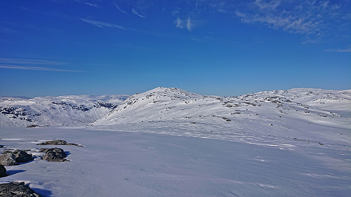 Looking back at Rjoandeggi Nord from close to Søre Rjoandeggi
