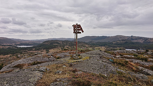 Southwest from Storås with Eilerås in the background