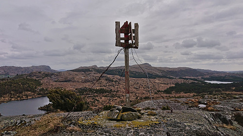 South from Storås with Valhest in the background