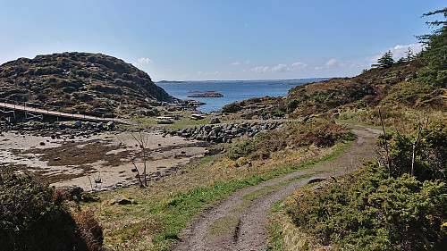 The trail to Sjøbua
