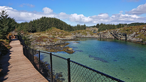 Looking back at Søre Byngevågen
