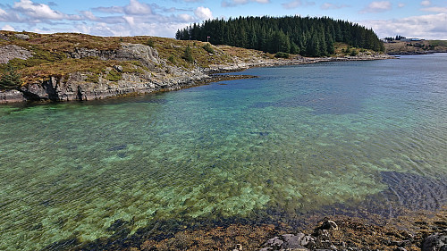 Søre Byngjevågen from the walk back to the parking lot