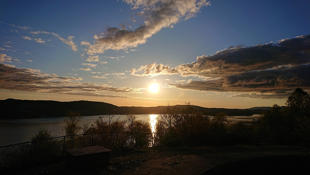 Sunset from Hellen festning