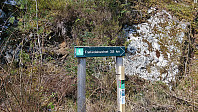 Or Frøkedalsvatnet as on the signs
