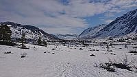 Northeastern end of Rjoanddalen
