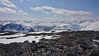 Mjølfjell from Grodjuvenuten