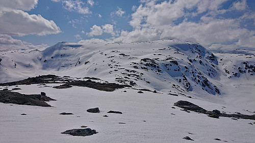 Descending to Nordmannaskaret from Nordøst for Kaldanuten