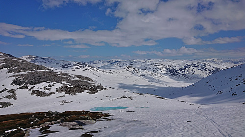 Grodjuvenuten from the ascent to Kaldanuten