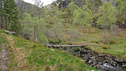 Small bridge east from Ljotådalen