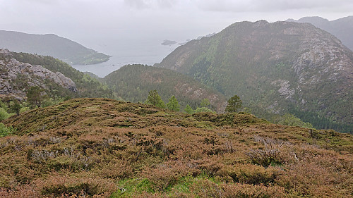 Looking back at Ljotavika with Håvikemulen to the right