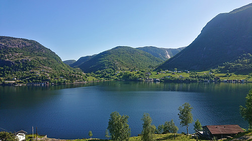 Litlefjellet from Andvika