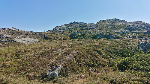 Finally approaching the summit
