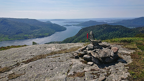 The cairn at Litlefjellet