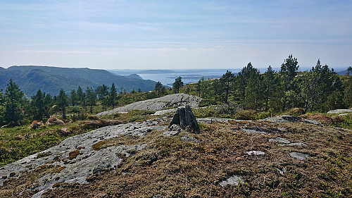 Southwest from the summit