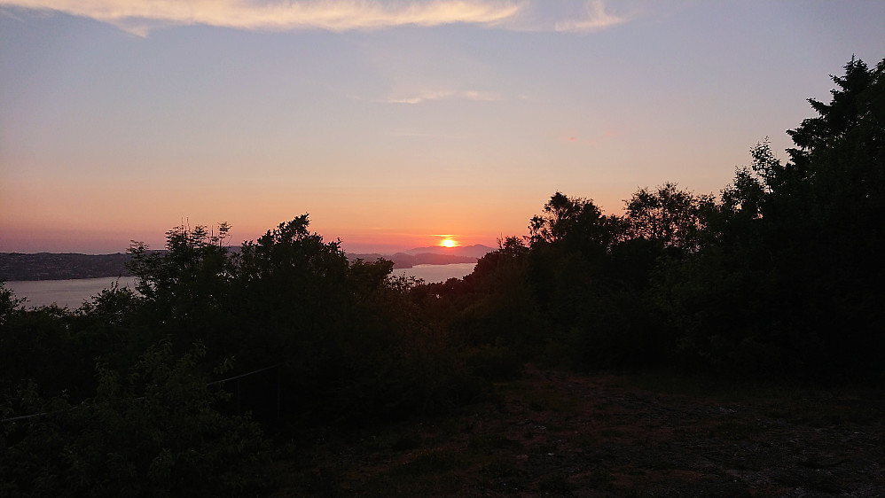 Sunset from Hellen festning