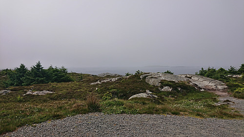End of the gravel road