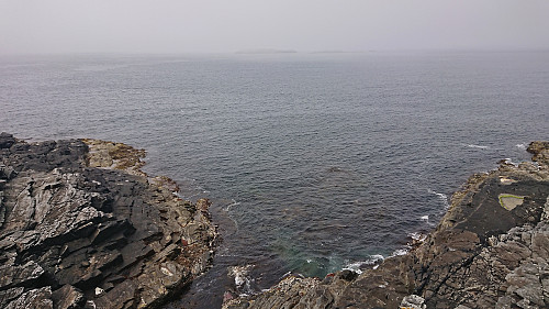 Limited views due to the fog