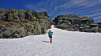 Ascending to Manfjellet