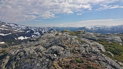 The summit of Smørstakken