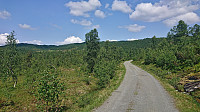Approaching Remlo (left)