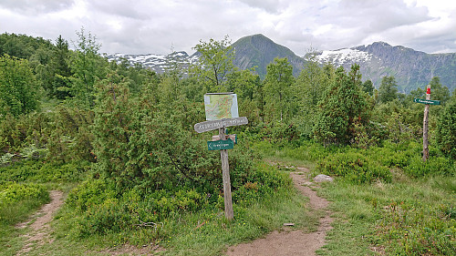 Klukkshaug with Geithalsnipa in the background