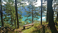 Viewpoint before the descent