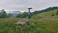 Signs above Røymsstølen