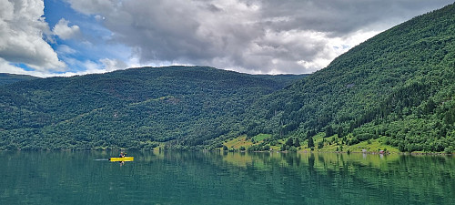 Returning to the boathouse