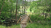New bridge at the trailhead