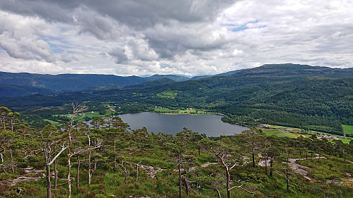 Skjelbreidvatnet from Vetlavardhytto