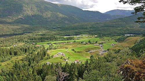 Fjelltveit from Smogakampen (taken during the descent)