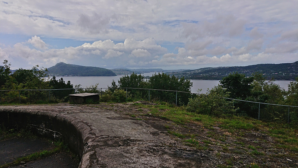 View west from Hellen festning