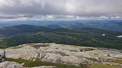Geitafjella from the descent from Vetlevarden