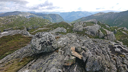 The summit of Geitafjella