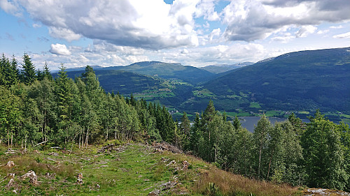 Towards Bordalsgjelet from Dagsturhytta på Voss