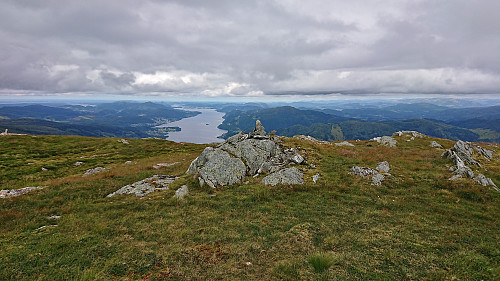 Høgevarden with Sørfjorden in the background