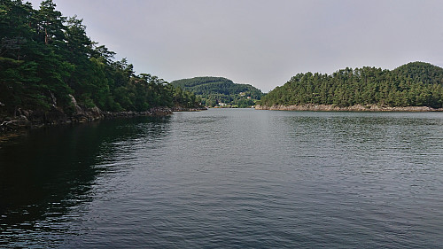 Påskåsen at Fjelbergøya from Furvik/Furevik tømmerkai