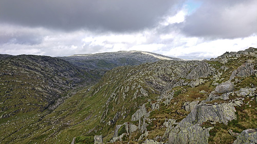 Saudalsnovi from south of Tinddalsskardet